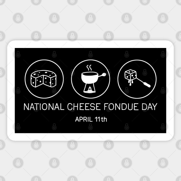 National Cheese Fondue Day Sticker by valentinahramov